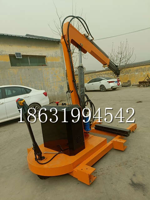 新庄区自卸车厢随车吊 自制轮式四不像起重机 四驱平板吊 5吨 贵盛