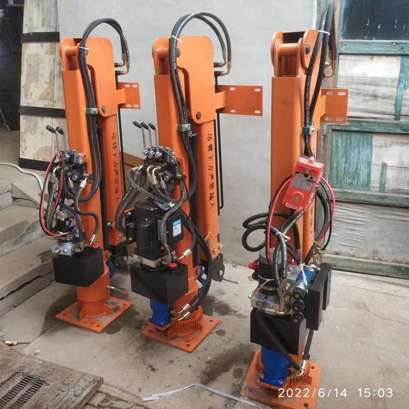 新庄区重汽蓝牌随车吊 3.2吨 国六动力强 液压驱动 农用自卸起重机